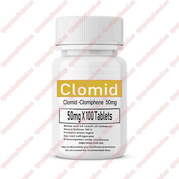 Clomiphene Clomid Oral Steroids Tablets 50mg 100pcs