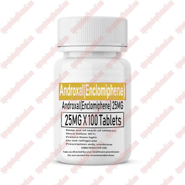 Androxal Enclomiphene Oral Steroids Tablets 25mg 100pcs